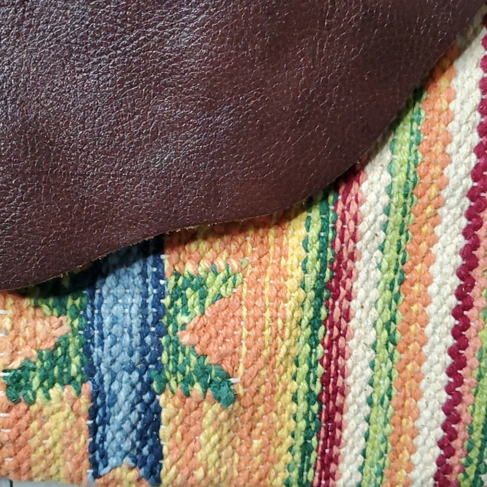 Multicolor Striped Women's Bag
